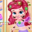 Messy Little Mermaid Makeover - Makeup & Dressup 8 messy little mermaid makeover makeup dressup