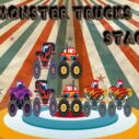 Monster Trucks Stack 10 monster trucks stack